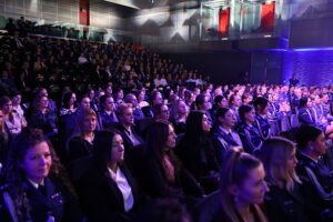 08.10.2025 Kielce. Konferencja "W mundurze przez wiek - Sto lat obecności kobiet w Policji" / Fot. Wiktor Taszłow - Radio Kielce