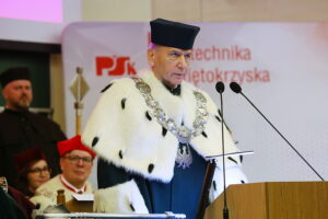 08.10.2025 Kielce. Politechnika Świętokrzyska. Inauguracja Roku Akademickiego 2025/26 / Fot. Wiktor Taszłow - Radio Kielce