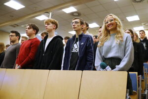 08.10.2025 Kielce. Politechnika Świętokrzyska. Inauguracja Roku Akademickiego 2025/26 / Fot. Wiktor Taszłow - Radio Kielce