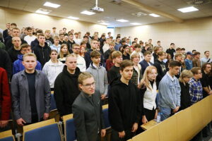 08.10.2025 Kielce. Politechnika Świętokrzyska. Inauguracja Roku Akademickiego 2025/26 / Fot. Wiktor Taszłow - Radio Kielce