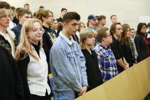 08.10.2025 Kielce. Politechnika Świętokrzyska. Inauguracja Roku Akademickiego 2025/26 / Fot. Wiktor Taszłow - Radio Kielce