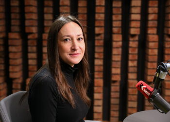 10.10.2025 Rozmowa dnia. Na zdjęciu: Luiza Buras-Sokół - pełnomocniczka Teatru im. Stefana Żeromskiego w Kielcach / Fot. Wiktor Taszłow - Radio Kielce