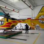 13.10.2025. Masłów. Baza Lotniczego Pogotowia Ratunkowego / Fot. Wiktor Taszłow – Radio Kielce