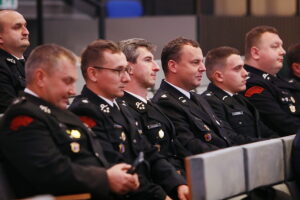13.10.2025. Kielce. Podpisanie umów na dofinansowanie OSP / Fot. Wiktor Taszłow - Radio Kielce