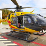 13.10.2025. Masłów. Baza Lotniczego Pogotowia Ratunkowego / Fot. Wiktor Taszłow – Radio Kielce