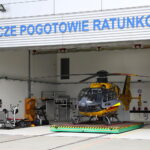 13.10.2025. Masłów. Baza Lotniczego Pogotowia Ratunkowego / Fot. Wiktor Taszłow – Radio Kielce