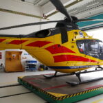 13.10.2025. Masłów. Baza Lotniczego Pogotowia Ratunkowego / Fot. Wiktor Taszłow – Radio Kielce