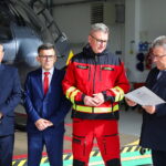 13.10.2025. Masłów. Baza Lotniczego Pogotowia Ratunkowego / Fot. Wiktor Taszłow – Radio Kielce