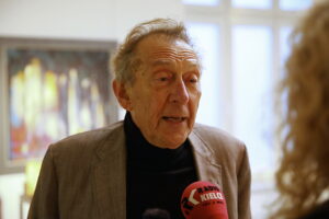 14.10.2025. Kielce. BWA. Rozmowa o "Niebie Kielc" - pokłosie ubiegłotygodniowej wrzawy w Internecie / Fot. Wiktor Taszłow - Radio Kielce