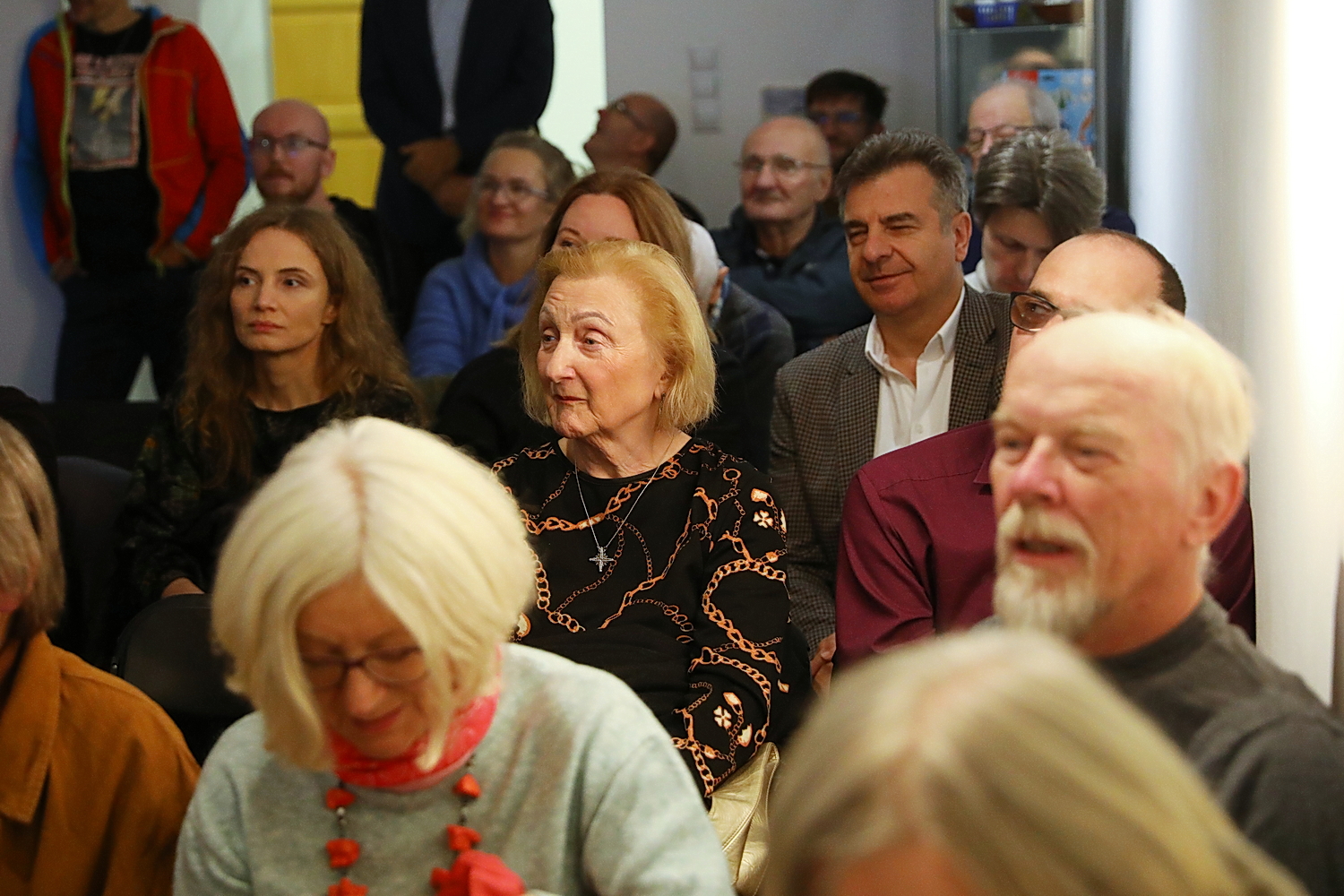 „Niebo Kielc” stało się pretekstem do rozmowy o sztuce współczesnej - Radio Kielce 14.10.2025. Kielce. BWA. Rozmowa o "Niebie Kielc" - pokłosie ubiegłotygodniowej wrzawy w Internecie / Fot. Wiktor Taszłow - Radio Kielce