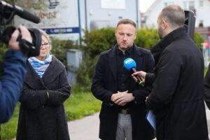 15.10.2025. Kielce. Program "Interwencja" TVP3 Kielce i Radia Kielce / Fot. Wiktor Taszłow - Radio Kielce