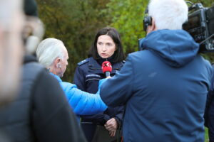 15.10.2025. Kielce. Program "Interwencja" TVP3 Kielce i Radia Kielce / Fot. Wiktor Taszłow - Radio Kielce