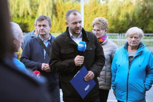 15.10.2025. Kielce. Program "Interwencja" TVP3 Kielce i Radia Kielce / Fot. Wiktor Taszłow - Radio Kielce