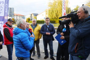 15.10.2025. Kielce. Program "Interwencja" TVP3 Kielce i Radia Kielce / Fot. Wiktor Taszłow - Radio Kielce
