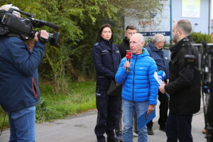 15.10.2025. Kielce. Program "Interwencja" TVP3 Kielce i Radia Kielce / Fot. Wiktor Taszłow - Radio Kielce