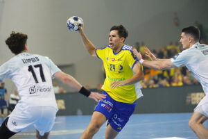 15.10.2025. Kielce. Mecz 5. kolejki Ligi Mistrzów piłkarzy ręcznych Industria Kielce - HBC Nantes / Fot. Wiktor Taszłow - Radio Kielce