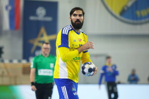 15.10.2025. Kielce. Mecz 5. kolejki Ligi Mistrzów piłkarzy ręcznych Industria Kielce - HBC Nantes / Fot. Wiktor Taszłow - Radio Kielce