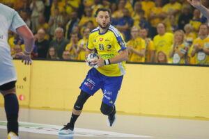 15.10.2025. Kielce. Mecz 5. kolejki Ligi Mistrzów piłkarzy ręcznych Industria Kielce - HBC Nantes / Fot. Wiktor Taszłow - Radio Kielce