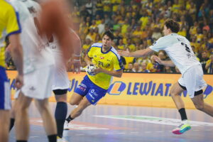 15.10.2025. Kielce. Mecz 5. kolejki Ligi Mistrzów piłkarzy ręcznych Industria Kielce - HBC Nantes / Fot. Wiktor Taszłow - Radio Kielce