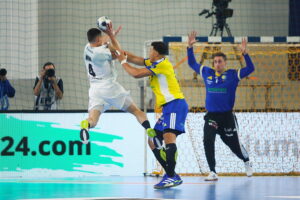 15.10.2025. Kielce. Mecz 5. kolejki Ligi Mistrzów piłkarzy ręcznych Industria Kielce - HBC Nantes / Fot. Wiktor Taszłow - Radio Kielce