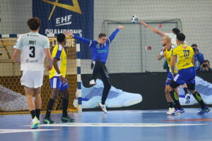 15.10.2025. Kielce. Mecz 5. kolejki Ligi Mistrzów piłkarzy ręcznych Industria Kielce - HBC Nantes / Fot. Wiktor Taszłow - Radio Kielce