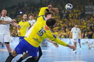 15.10.2025. Kielce. Mecz 5. kolejki Ligi Mistrzów piłkarzy ręcznych Industria Kielce - HBC Nantes / Fot. Wiktor Taszłow - Radio Kielce
