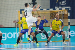 15.10.2025. Kielce. Mecz 5. kolejki Ligi Mistrzów piłkarzy ręcznych Industria Kielce - HBC Nantes / Fot. Wiktor Taszłow - Radio Kielce