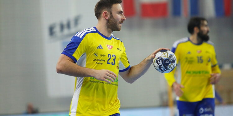 15.10.2025. Kielce. Mecz 5. kolejki Ligi Mistrzów piłkarzy ręcznych Industria Kielce - HBC Nantes / Fot. Wiktor Taszłow - Radio Kielce