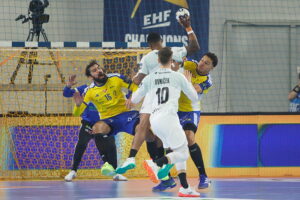 15.10.2025. Kielce. Mecz 5. kolejki Ligi Mistrzów piłkarzy ręcznych Industria Kielce - HBC Nantes / Fot. Wiktor Taszłow - Radio Kielce