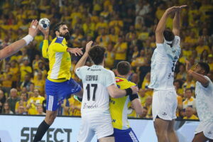 15.10.2025. Kielce. Mecz 5. kolejki Ligi Mistrzów piłkarzy ręcznych Industria Kielce - HBC Nantes / Fot. Wiktor Taszłow - Radio Kielce