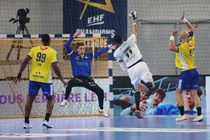 15.10.2025. Kielce. Mecz 5. kolejki Ligi Mistrzów piłkarzy ręcznych Industria Kielce - HBC Nantes / Fot. Wiktor Taszłow - Radio Kielce