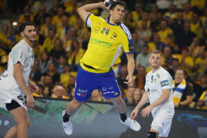 15.10.2025. Kielce. Mecz 5. kolejki Ligi Mistrzów piłkarzy ręcznych Industria Kielce - HBC Nantes / Fot. Wiktor Taszłow - Radio Kielce