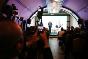 16.10.2025. Grzybów k. Staszówa. Międzynarodowe Forum Gospodarczo-Energetyczne / Fot. Wiktor Taszłow - Radio Kielce
