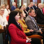 17.10.2025. Kielce. WDK. Odznaczenia dla honorowych dawców krwi / Fot. Wiktor Taszłow - Radio Kielce