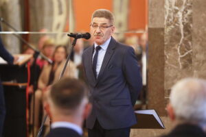 Honorowi dawcy krwi zostali odznaczeni - Radio Kielce 17.10.2025. Kielce. WDK. Odznaczenia dla honorowych dawców krwi / Fot. Wiktor Taszłow - Radio Kielce