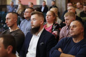 Honorowi dawcy krwi zostali odznaczeni - Radio Kielce 17.10.2025. Kielce. WDK. Odznaczenia dla honorowych dawców krwi / Fot. Wiktor Taszłow - Radio Kielce