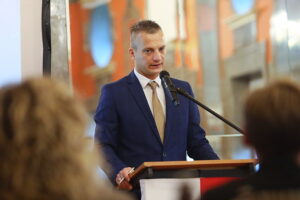 Honorowi dawcy krwi zostali odznaczeni - Radio Kielce 17.10.2025. Kielce. WDK. Odznaczenia dla honorowych dawców krwi / Fot. Wiktor Taszłow - Radio Kielce
