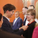 17.10.2025. Kielce. WDK. Odznaczenia dla honorowych dawców krwi / Fot. Wiktor Taszłow - Radio Kielce