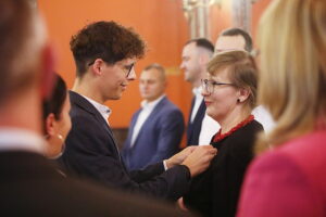 Honorowi dawcy krwi zostali odznaczeni - Radio Kielce 17.10.2025. Kielce. WDK. Odznaczenia dla honorowych dawców krwi / Fot. Wiktor Taszłow - Radio Kielce