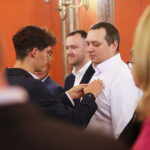 17.10.2025. Kielce. WDK. Odznaczenia dla honorowych dawców krwi / Fot. Wiktor Taszłow - Radio Kielce