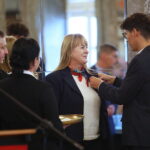 17.10.2025. Kielce. WDK. Odznaczenia dla honorowych dawców krwi / Fot. Wiktor Taszłow - Radio Kielce