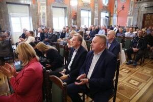 Honorowi dawcy krwi zostali odznaczeni - Radio Kielce 17.10.2025. Kielce. WDK. Odznaczenia dla honorowych dawców krwi / Fot. Wiktor Taszłow - Radio Kielce