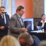 17.10.2025. Kielce. WDK. Odznaczenia dla honorowych dawców krwi / Fot. Wiktor Taszłow - Radio Kielce