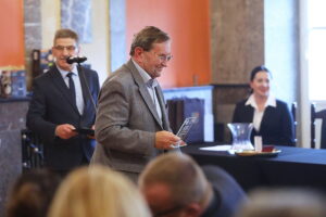 Honorowi dawcy krwi zostali odznaczeni - Radio Kielce 17.10.2025. Kielce. WDK. Odznaczenia dla honorowych dawców krwi / Fot. Wiktor Taszłow - Radio Kielce