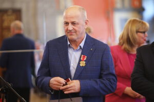 Honorowi dawcy krwi zostali odznaczeni - Radio Kielce 17.10.2025. Kielce. WDK. Odznaczenia dla honorowych dawców krwi / Fot. Wiktor Taszłow - Radio Kielce
