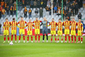18.10.2025. Kielce. Mecz 12. kolejki PKO BP Ekstraklasy: Korona Kielce - Górnik Zabrze / Fot. Wiktor Taszłow - Radio Kielce