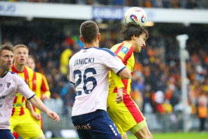 18.10.2025. Kielce. Mecz 12. kolejki PKO BP Ekstraklasy: Korona Kielce - Górnik Zabrze / Fot. Wiktor Taszłow - Radio Kielce