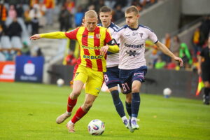 18.10.2025. Kielce. Mecz 12. kolejki PKO BP Ekstraklasy: Korona Kielce - Górnik Zabrze / Fot. Wiktor Taszłow - Radio Kielce