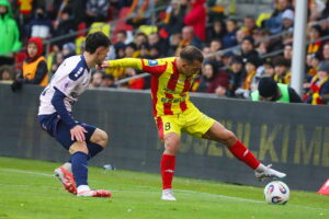 18.10.2025. Kielce. Mecz 12. kolejki PKO BP Ekstraklasy: Korona Kielce - Górnik Zabrze / Fot. Wiktor Taszłow - Radio Kielce