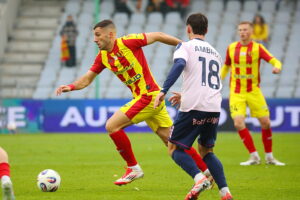 18.10.2025. Kielce. Mecz 12. kolejki PKO BP Ekstraklasy: Korona Kielce - Górnik Zabrze / Fot. Wiktor Taszłow - Radio Kielce